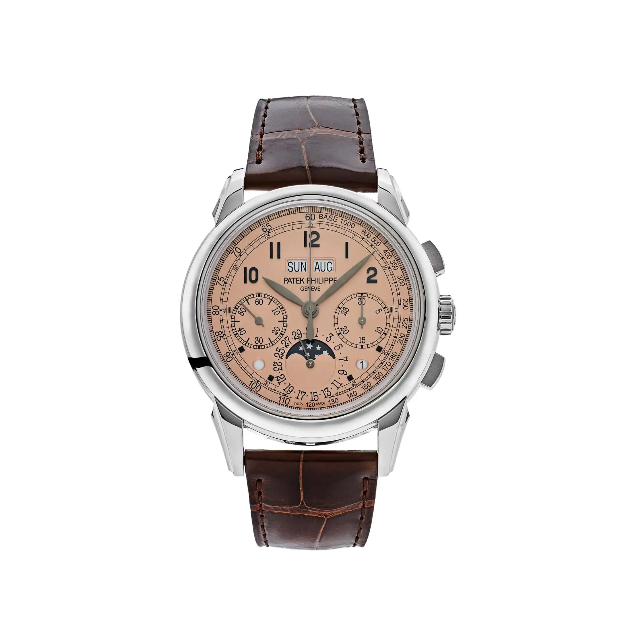 zlzzgtoxcim.webp Replica Patek Philippe Grand Complications 5270P-001 Perpetual Chronograph Platinum Gold Opaline Dial - Image 1