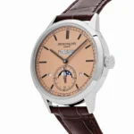 Replica Patek Philippe Grand Complications 5236P-010 In-Line Perpetual Calendar Platinum Salmon Dial - Image 3