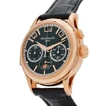 Replica Patek Philippe Grand Complications 5208R-001 Minute Repeater Perpetual Calendar Rose Gold Black Dial - Image 3