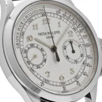 Replica Patek Philippe Chronograph 5170G-001 White Gold White Dial - Image 5