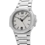 Replica Patek Philippe Nautilus 7118/1A-010 Stainless Steel Silvery Opaline Dial - Image 3