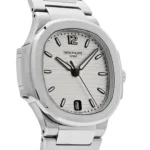 Replica Patek Philippe Nautilus 7118/1A-010 Stainless Steel Silvery Opaline Dial - Image 4
