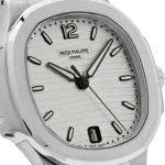 Replica Patek Philippe Nautilus 7118/1A-010 Stainless Steel Silvery Opaline Dial - Image 5