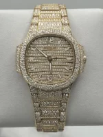 Replica Patek Philippe Nautilus 7118/1450R-001 Rose Gold Diamond Set - Image 2