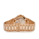 Replica Patek Philippe Nautilus 7118/1200R-001 Ladies Automatic Rose Gold Silver Dial Diamond Bezel - Image 6