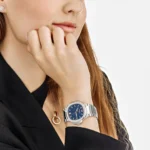 Replica Patek Philippe Nautilus 7118/1200A-001 'Ladies' Blue Dial Diamond Bezel - Image 2
