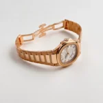 Replica Patek Philippe Nautilus 7011/1R-001 'Ladies' Rose Gold Silver Dial - Image 4