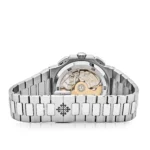 Replica Patek Philippe Nautilus 5990/1A-011 'Travel Time' Flyback Chronograph Stainless Steel Blue Dial - Image 6