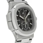 Replica Patek Philippe Nautilus 5990/1A-001 'Tiffany u0026 Co.' Travel Time Chronograph Stainless Steel - Image 4