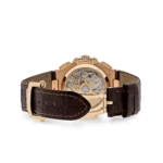 Replica Patek Philippe Nautilus 5980R-001 Flyback Chronograph Date Rose Gold Black Brown Dial - Image 5
