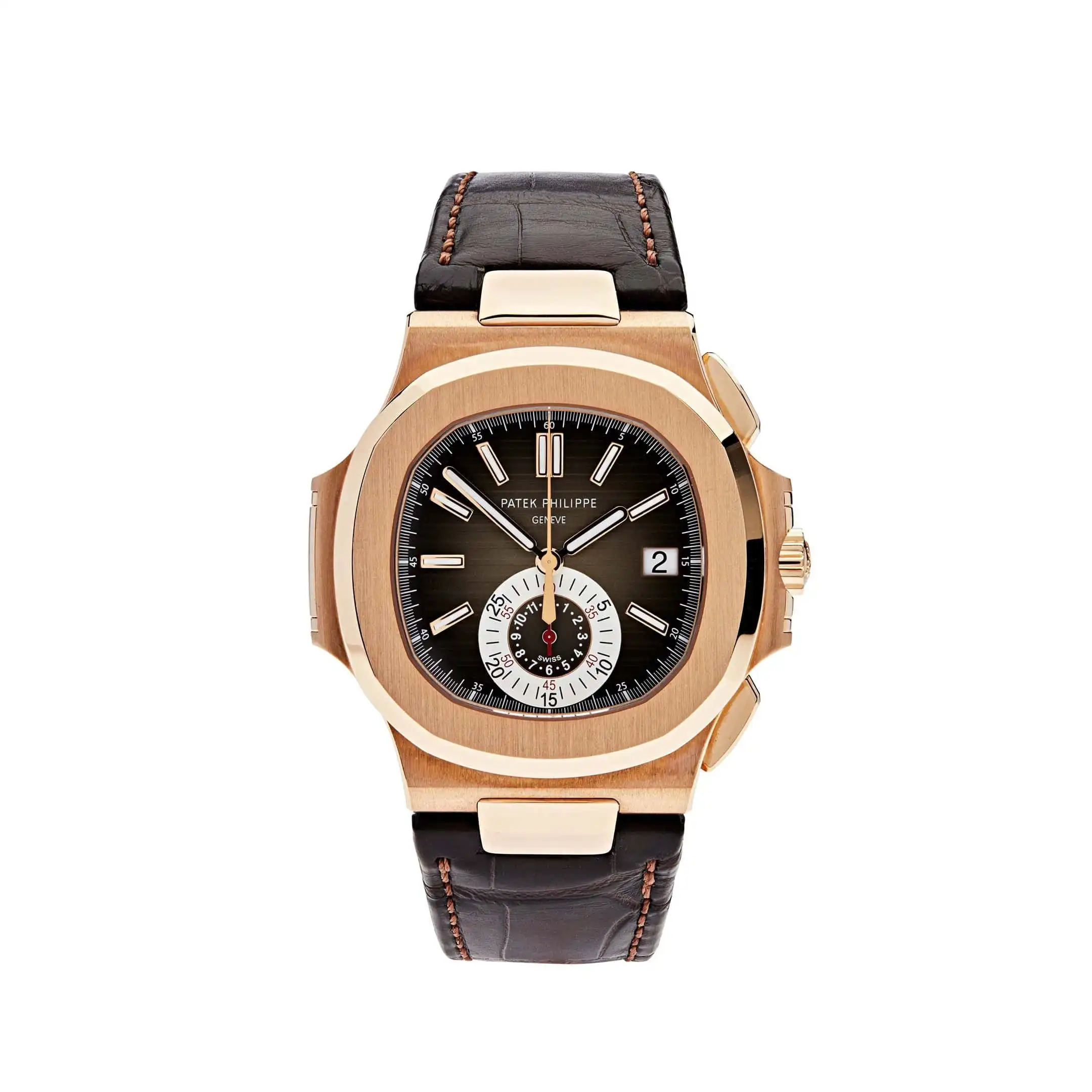 z02xve20ehm.webp Replica Patek Philippe Nautilus 5980R-001 Chronograph Date Rose Gold - Image 1