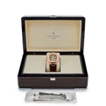 Replica Patek Philippe Nautilus 5980R-001 Chronograph Date Rose Gold - Image 7