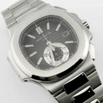 Replica Patek Philippe Nautilus 5980/1A-014 Chronograph Stainless Steel Grey D - Image 2