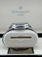 Replica Patek Philippe Nautilus 5980/1A-001 Chronograph Stainless Steel Blue Dial - Image 3