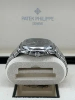 Replica Patek Philippe Nautilus 5980/1A-001 Chronograph Stainless Steel Blue Dial - Image 4