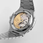 Replica Patek Philippe Nautilus 5711/112P-010 Platinum White Dial Ruby Bezel - Image 6