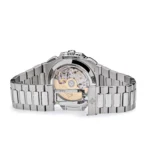 Replica Patek Philippe Nautilus 5976/1G-001 '40th Anniversary' Chronograph White Gold Blue Diamond Dial Limited Edition - Image 5
