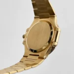 Replica Patek Philippe Nautilus 3800/5 Yellow Gold Glided Gold Diamond Dial - Image 10