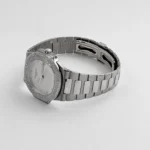 Replica Patek Philippe Nautilus 3800/4G-001 White Gold White Dial Diamond Set - Image 5