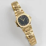Replica Patek Philippe Nautilus 3800/1J-017 Yellow Gold Black Dial - Image 4