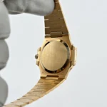 Replica Patek Philippe Nautilus 3800/1J-001 Yellow Gold White Dial - Image 8