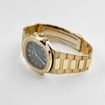 Replica Patek Philippe Nautilus 3800/1 Yellow Gold Black Dial - Image 5