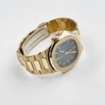 Replica Patek Philippe Nautilus 3800/1 Yellow Gold Black Dial - Image 6