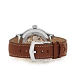 Replica Patek Philippe Limited Edition "New York" Calatrava Pilot Steel Blue Dial 5522A-001 - Image 4