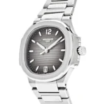 Replica Patek Philippe Nautilus 7118/1A-011 'Ladies' Stainless Steel Smoke Grey Dial - Image 2