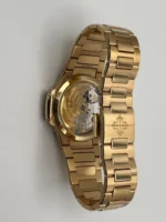 Replica Patek Philippe Nautilus 7118/1R-010 Tiffany u0026 Co. 'Ladies' Rose Gold Date - Image 5