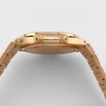 Replica Patek Philippe Nautilus 7010/1R-010 'Ladies' Rose Gold Brown Dial Diamond Bezel - Image 6