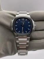 Replica Patek Philippe Nautilus 7118/1A-001 'Ladies' Blue Dial - Image 3