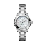 TAG Heuer Aquaracer Professional 200 Solargraph 34mm Ladies Replica Mother Of Pearl Diamonds WBP1313.BA0005