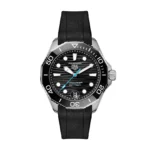 TAG Heuer Aquaracer Professional 300 Date 42mm Mens Replica Black Rubber WBP5110.FT6257