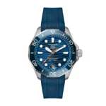 TAG Heuer Aquaracer Professional 300 Date 42mm Mens Replica Blue Rubber WBP5111.FT6259