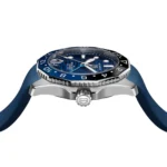 TAG Heuer Aquaracer Professional 300 GMT 42mm Mens Replica Blue Rubber WBP5114.FT6259 - Image 4