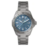 TAG Heuer Aquaracer Professional 200 Solargraph Titanium 40mm Mens Replica Blue WBP1182.BF0000
