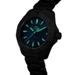 TAG Heuer Aquaracer Professional 200 Solargraph Titanium 40mm Mens Replica Blue WBP1182.BF0000 - Image 5