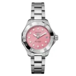 TAG Heuer Aquaracer Professional 200 Solargraph 34mm Ladies Replica Pink WBP1318.BA0005
