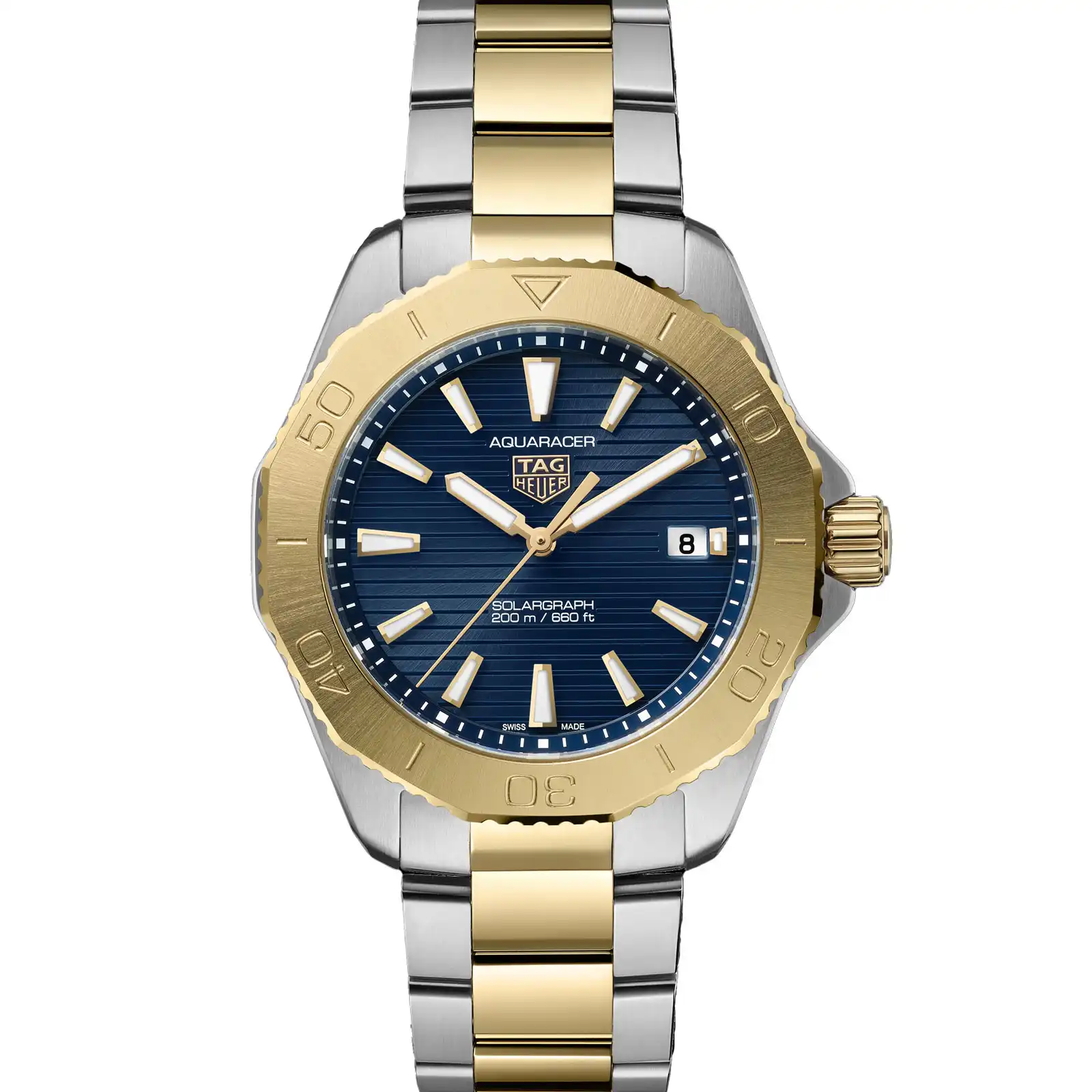 seewsjcspa3.webp TAG Heuer Aquaracer Professional 200 Solargraph 40mm Mens Replica WBP1120.BB0002 - Image 1