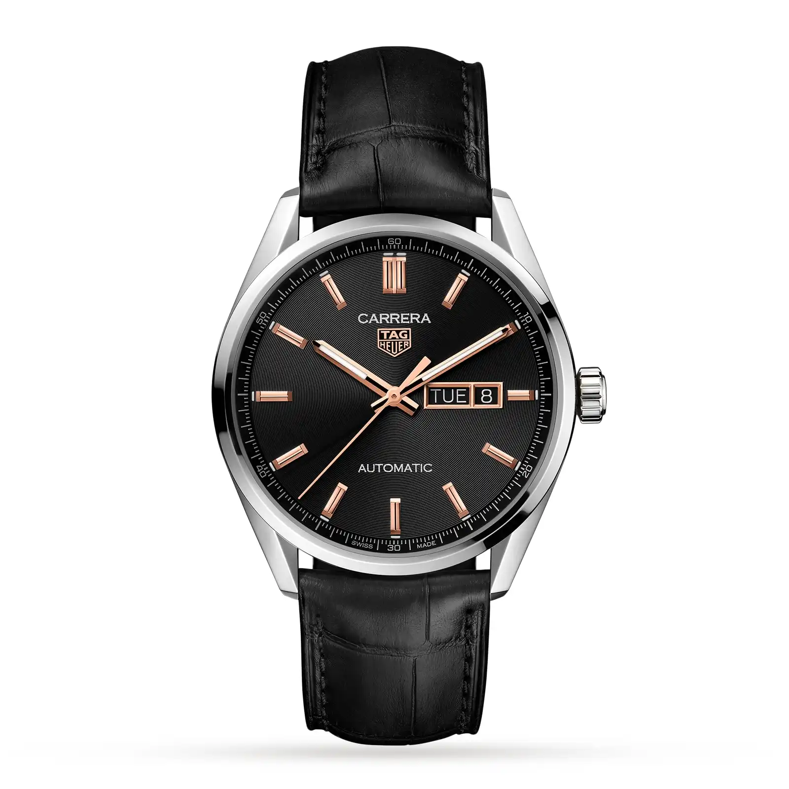 iygtwo53rfj.webp TAG Heuer Carrera Three - Hand Automatic Mens 41mm Replica WBN2013.FC6503 - Image 1