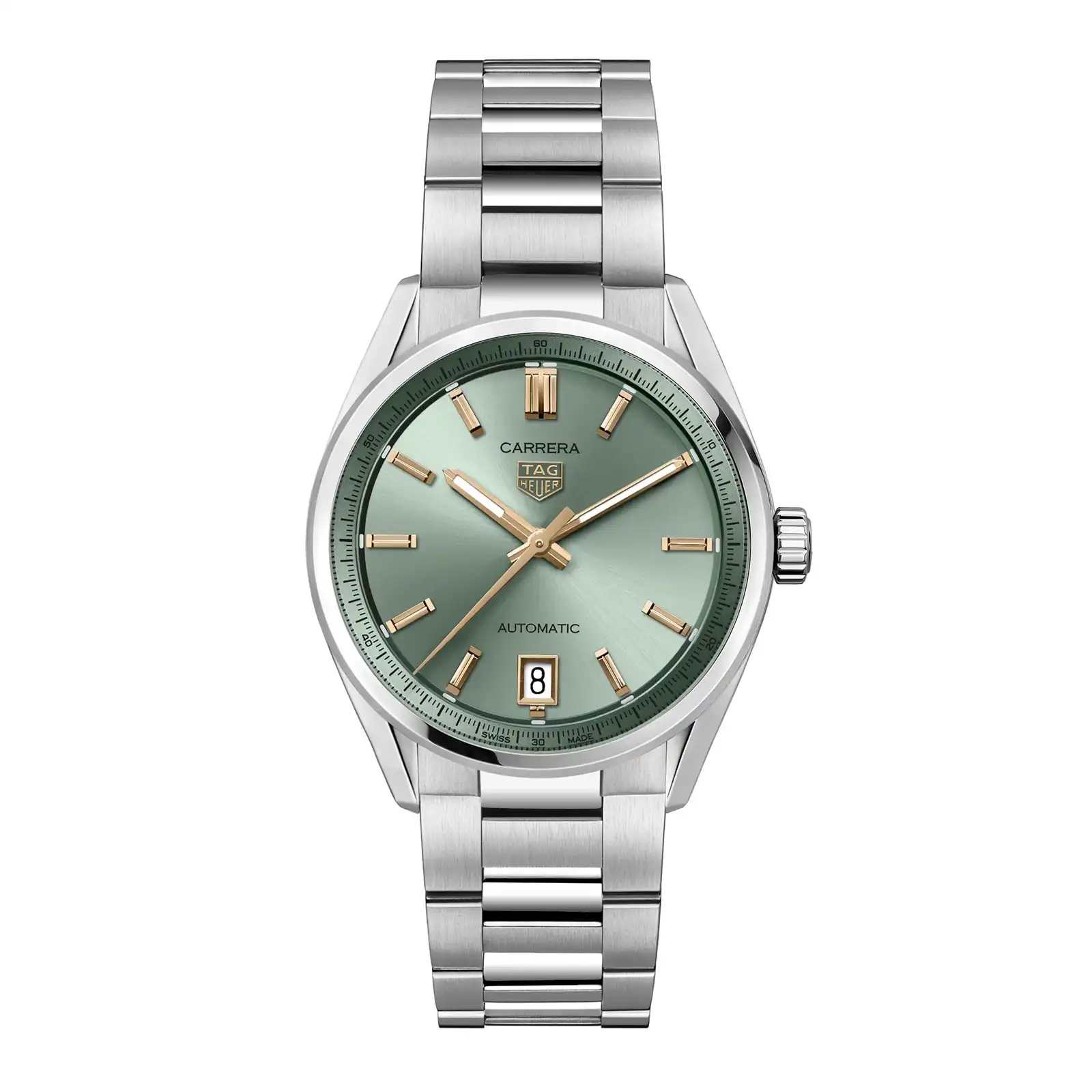 jwusgddv4jh.webp TAG Heuer Carrera Date 36mm Unisex Replica Green WBN2312.BA0001 - Image 1