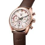 TAG Heuer Carrera Chronosprint X Porsche Special Edition 42mm Mens Replica Beige CBS2040.FC8318 - Image 2