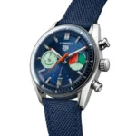 TAG Heuer Carrera Chronograph Skipper 39mm Mens Replica Blue CBS2213.FN6002 - Image 2