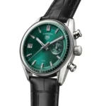 TAG Heuer Carrera Chronograph 39mm Mens Replica Green CBS2211.FC6545 - Image 2