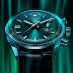 TAG Heuer Carrera Chronograph 39mm Mens Replica Green CBS2211.FC6545 - Image 8