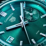TAG Heuer Carrera Chronograph 39mm Mens Replica Green CBS2211.FC6545 - Image 9