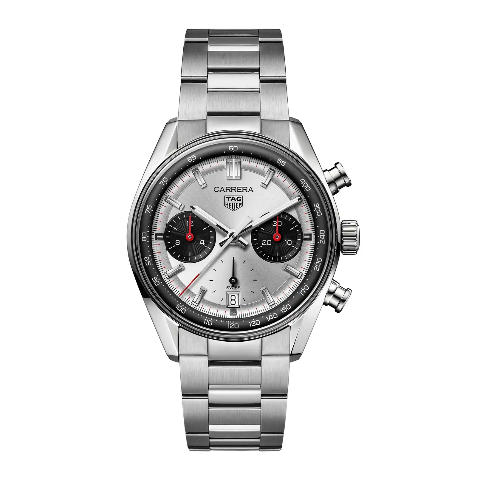 yrvmy3hpgxr.webp TAG Heuer Carrera Chronograph 39mm Mens Replica Silver CBS2216.BA0041 - Image 1