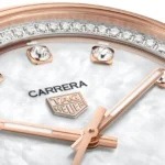 TAG Heuer Carrera Date 36mm Ladies Replica Mother Of Pearl Diamond WBN2351.BD0000 - Image 2