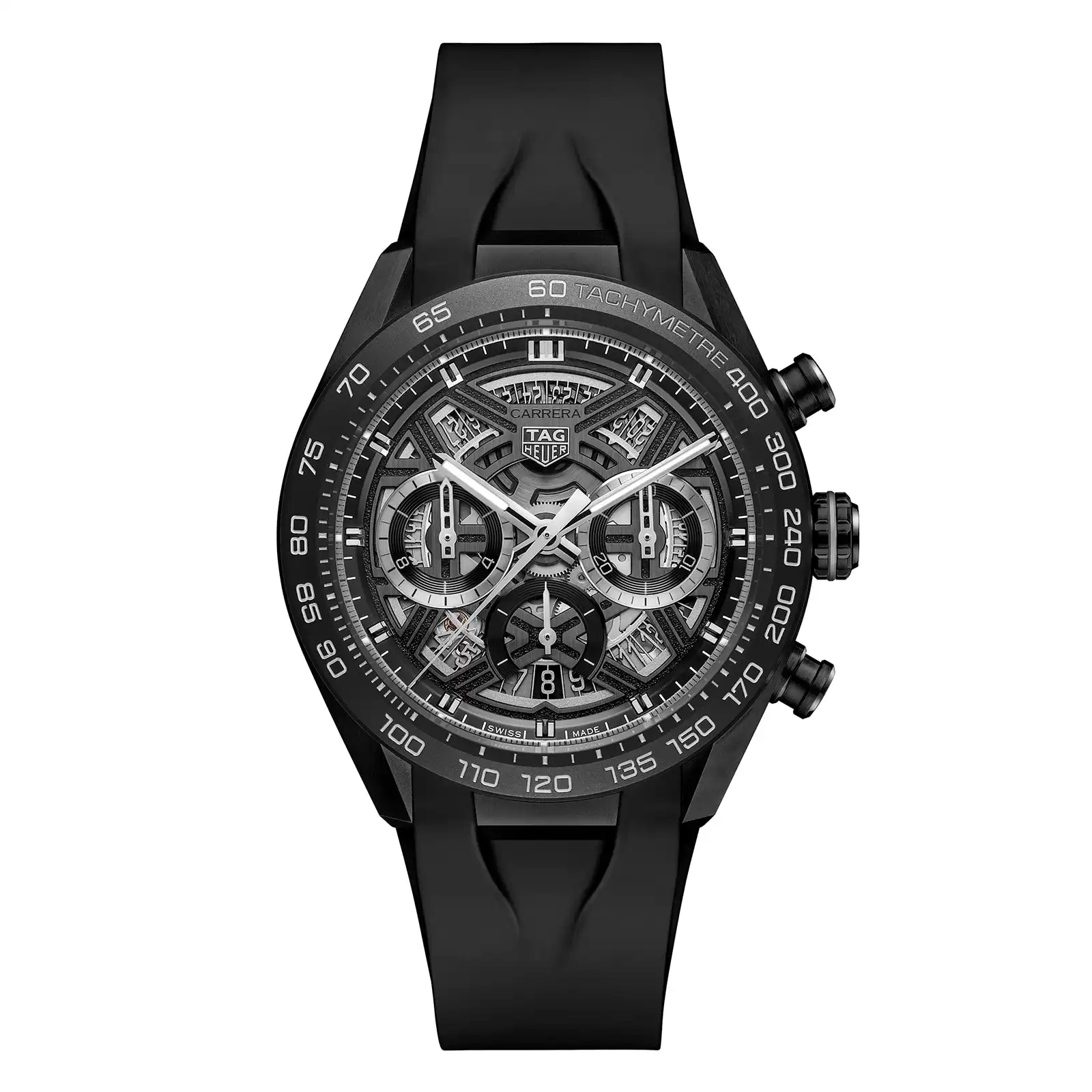 4vkjaqxrg1h.webp TAG Heuer Carrera Chronograph Extreme Sport 44mm Mens Replica Black CBU2080.FT6272 - Image 1